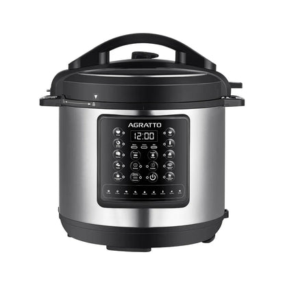 Panela de Pressão Multifunções Agratto Digital 6L Inox
