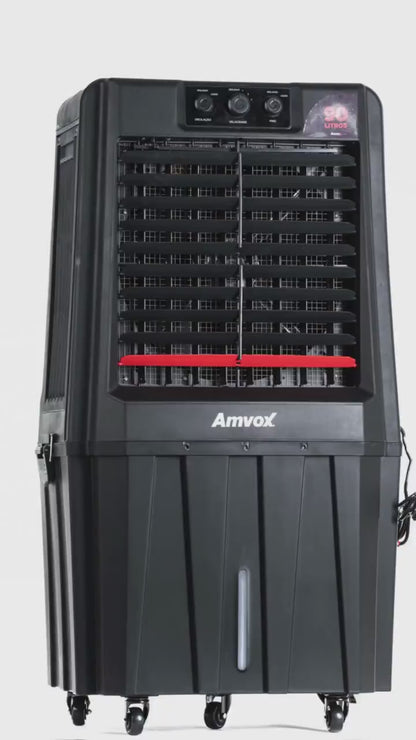 Climatizador De Ar Amvox Acl 9022 90l Com 3 Velocidades 230w 127v