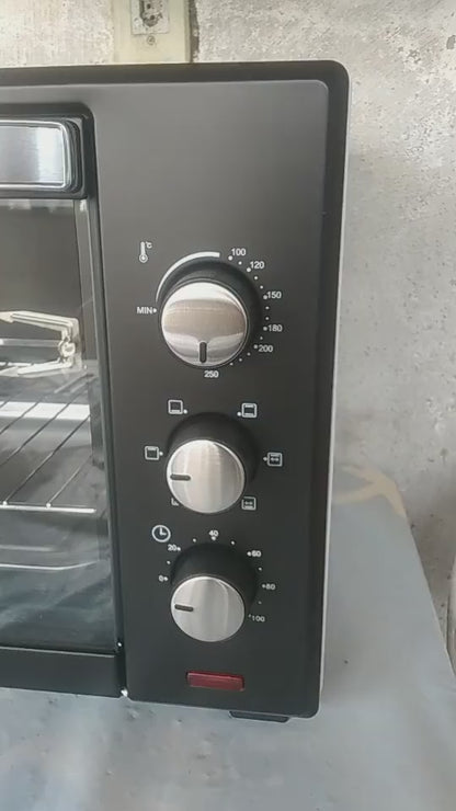 Forno De Bancada Elétrico Best Forno Plus 48l Preto/branco