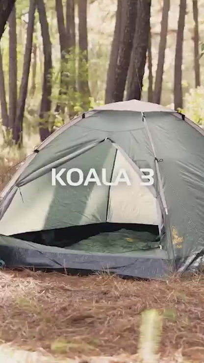 Barraca Koala Camping 3 Pessoas Coluna Dágua 600Mm Guepardo - Nautika