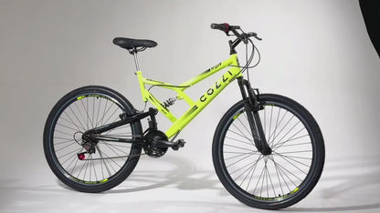 BICICLETA COLLI GPS ARO 20 AÇO CARBONO - AZUL CHAMPANHE