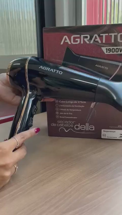 Secador de Cabelo Agratto Della 1900W